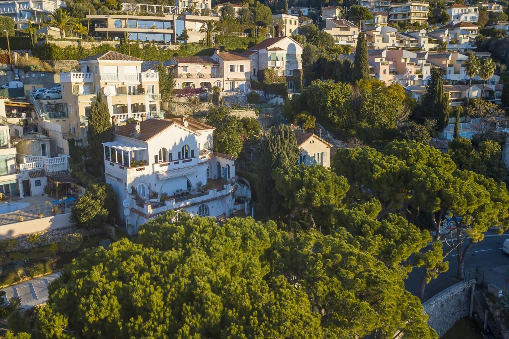 Villa Montlilin - Happy Rentals Вильфранш-сюр-Мер Экстерьер фото