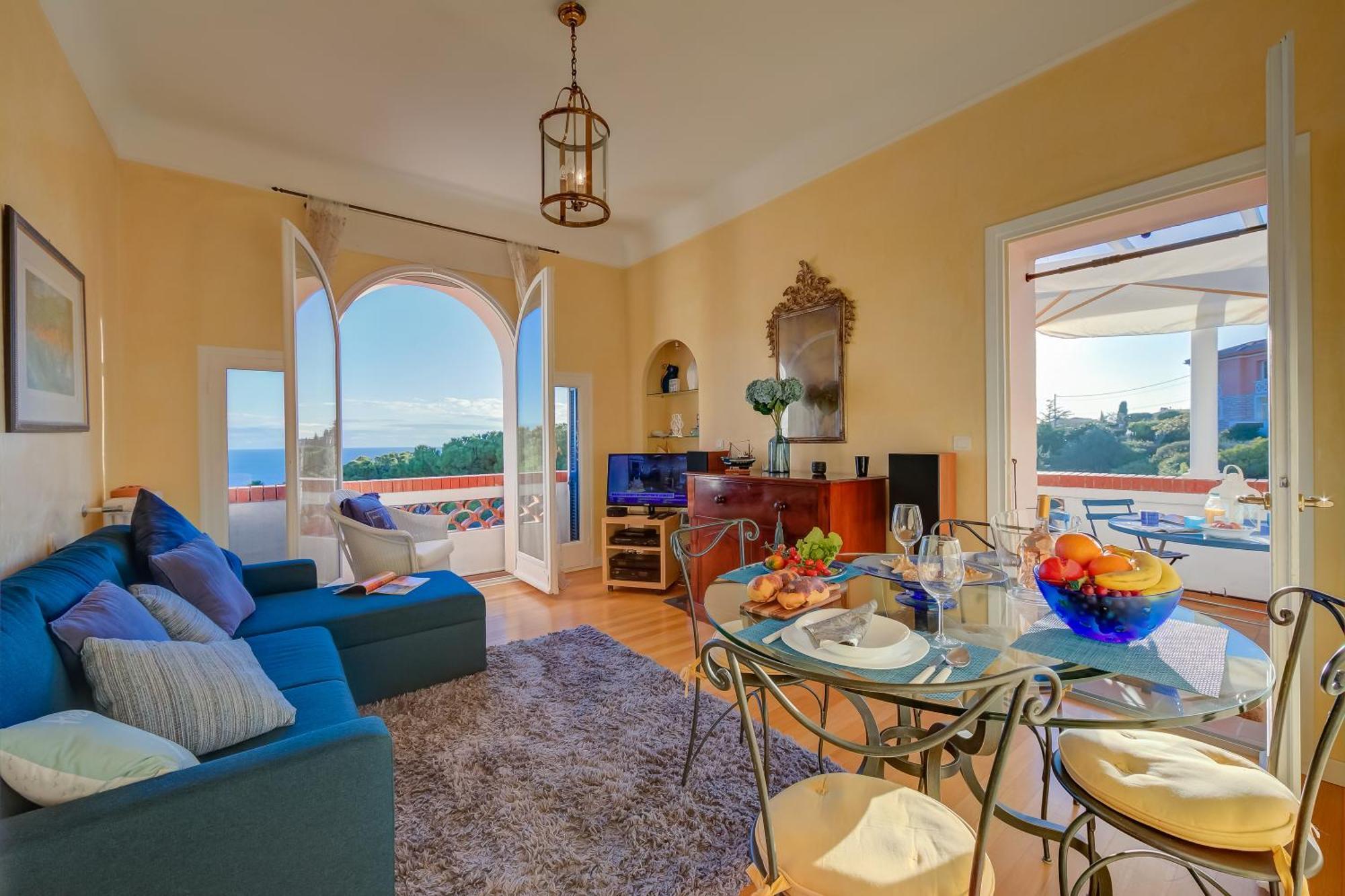 Villa Montlilin - Happy Rentals Вильфранш-сюр-Мер Экстерьер фото